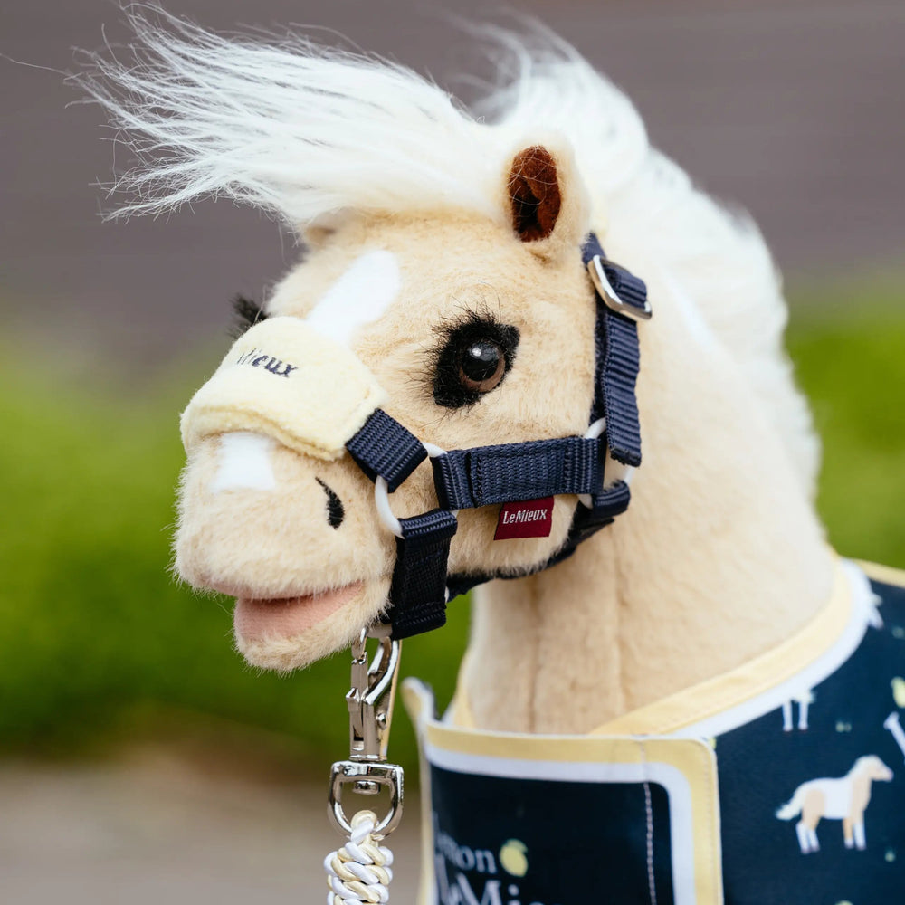 LeMieux Toy Pony Vogue Headcollar and Leadrope Lemon - The Glamorous Grub