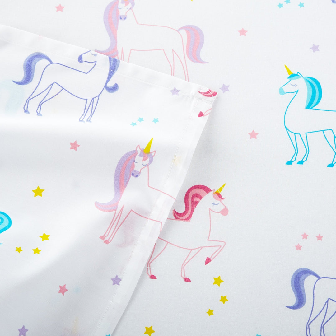 Lilac Unicorn 100% Cotton Bed in a Bag - Toddler - The Glamorous Grub