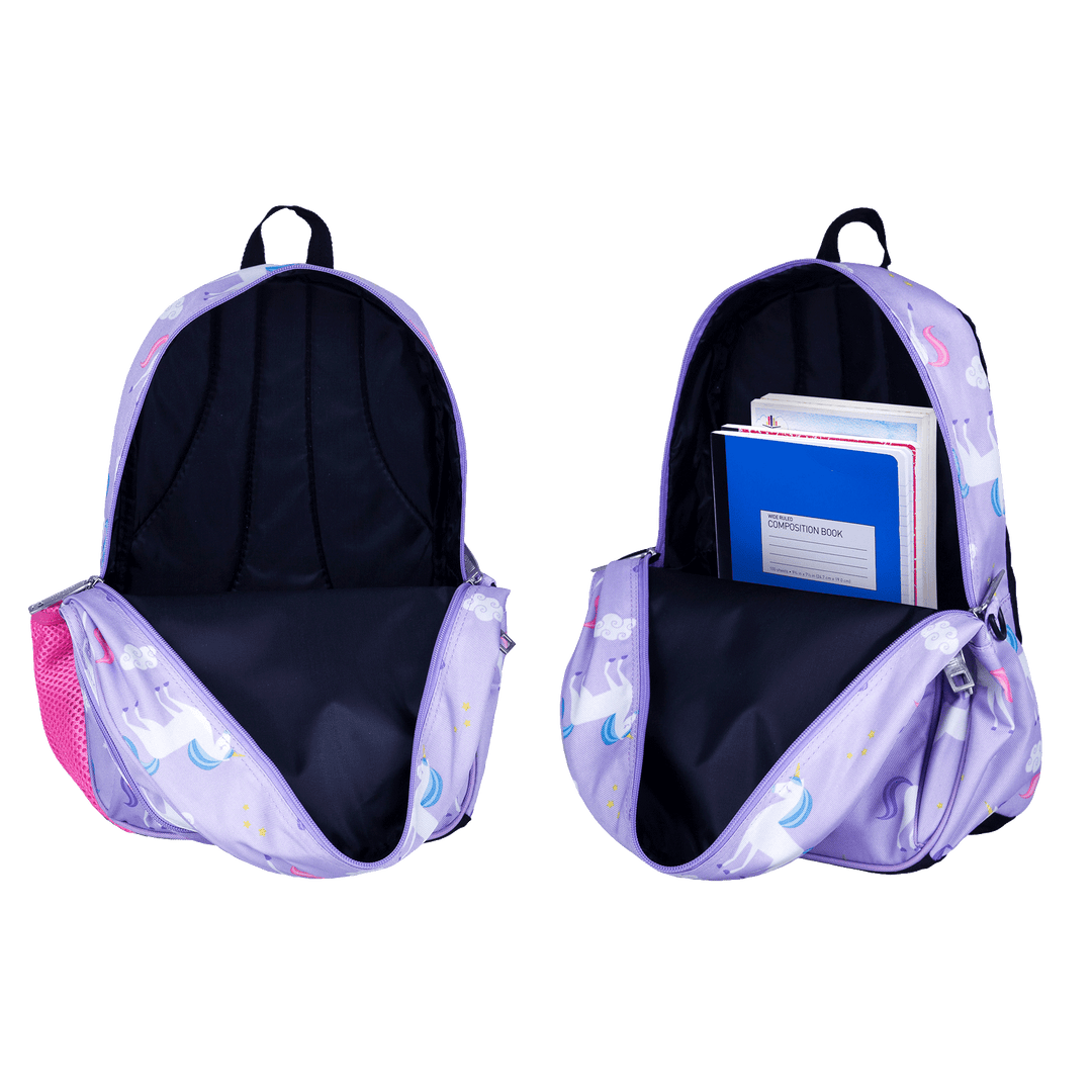 Lilac Unicorn Backpack - The Glamorous Grub