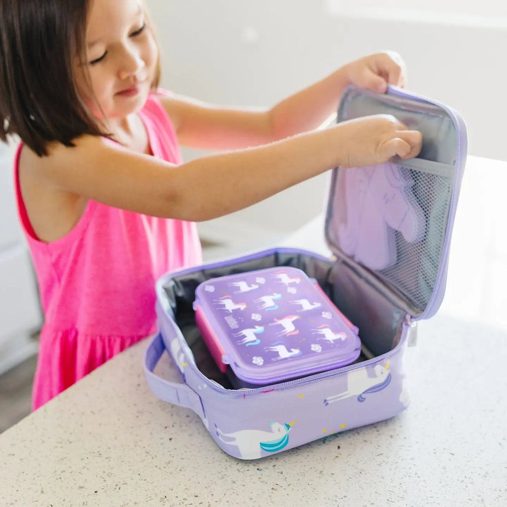 Lilac Unicorn Bento Box - The Glamorous Grub