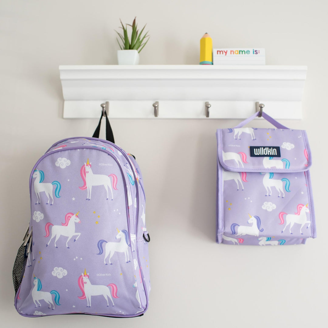 Lilac Unicorn Lunch Bag - The Glamorous Grub