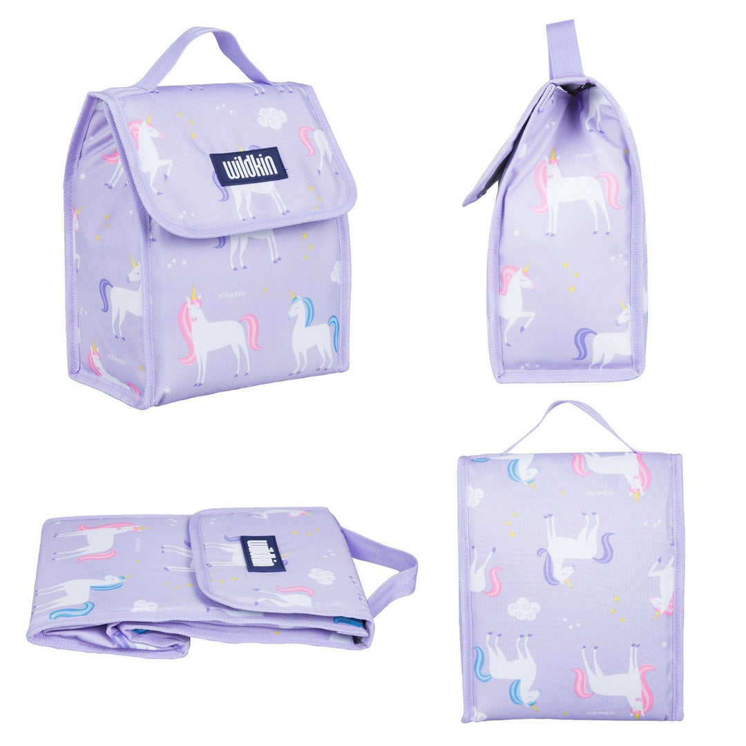 Lilac Unicorn Lunch Bag - The Glamorous Grub