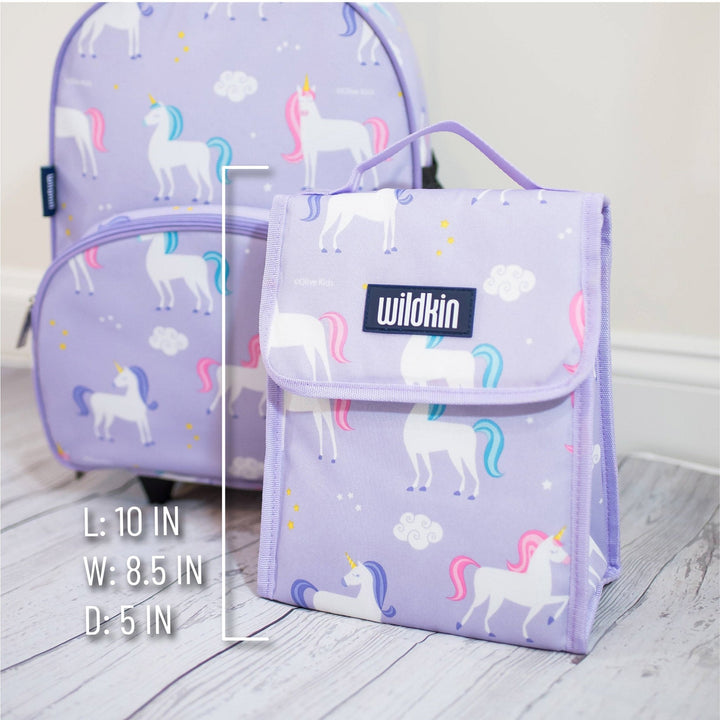 Lilac Unicorn Lunch Bag - The Glamorous Grub
