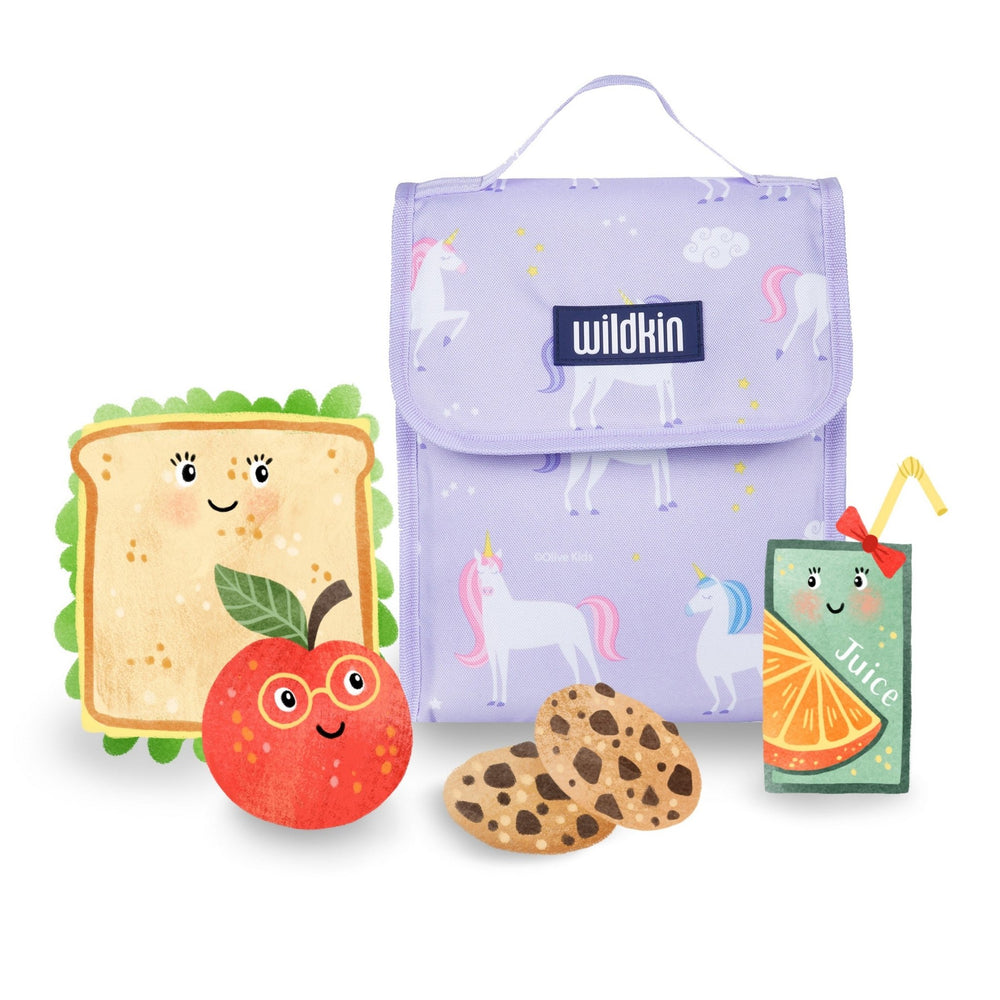 Lilac Unicorn Lunch Bag - The Glamorous Grub