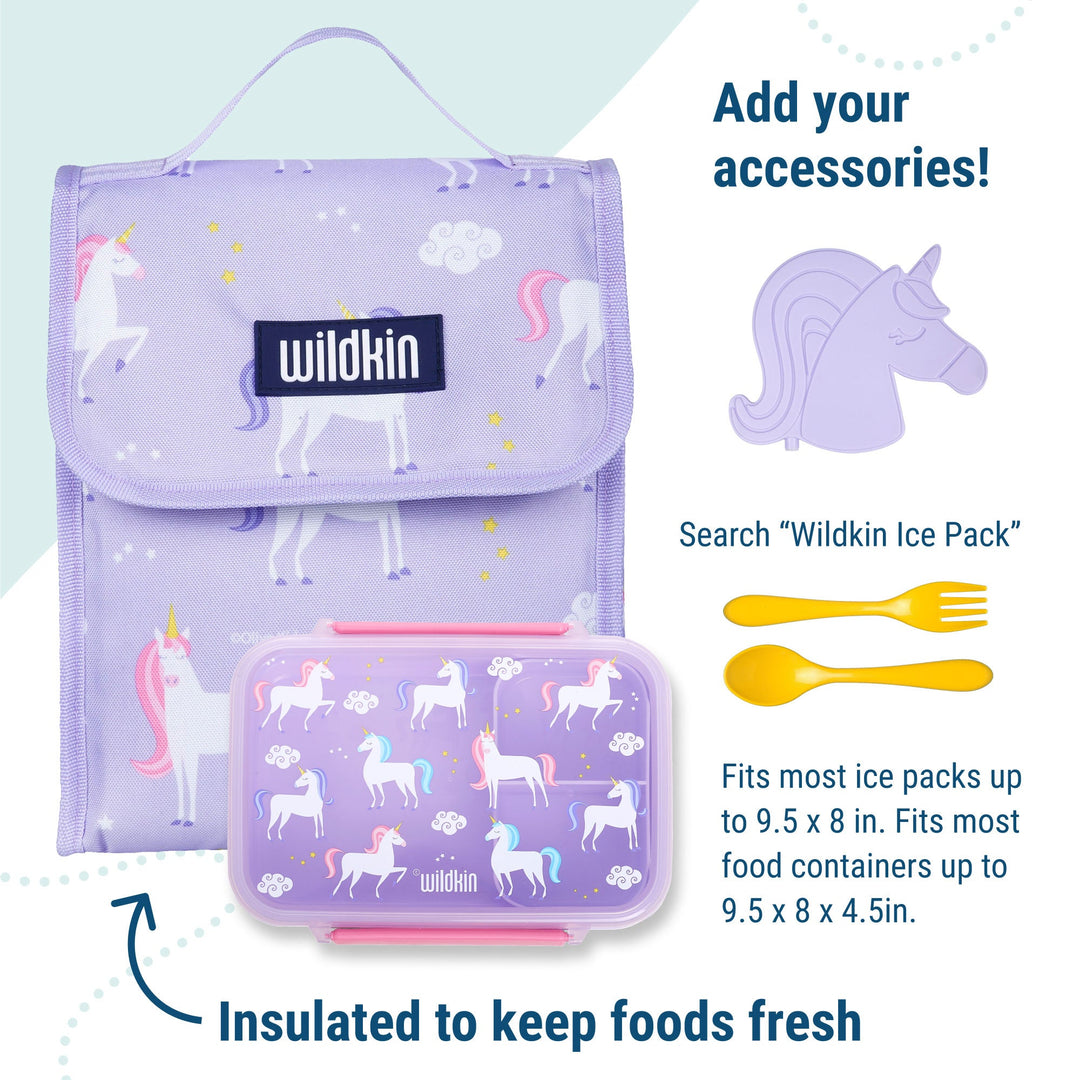 Lilac Unicorn Lunch Bag - The Glamorous Grub