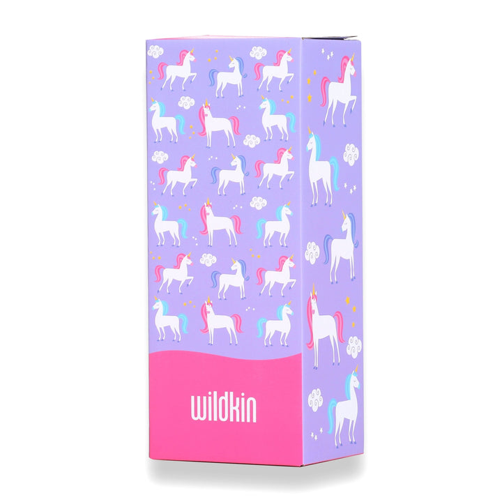 Lilac Unicorn Steel Water Bottle - The Glamorous Grub
