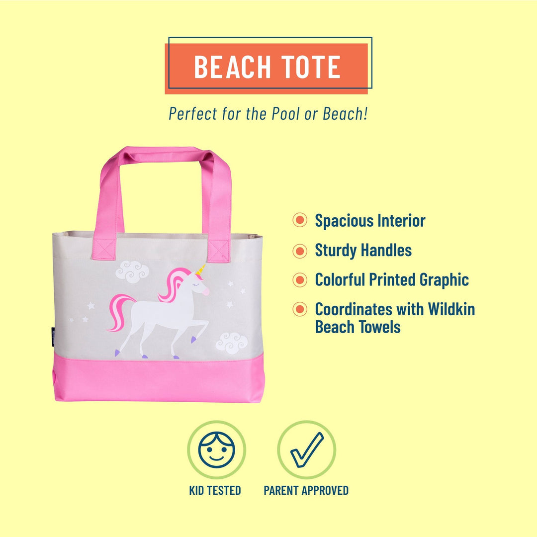 Magical Unicorns Beach Tote - The Glamorous Grub