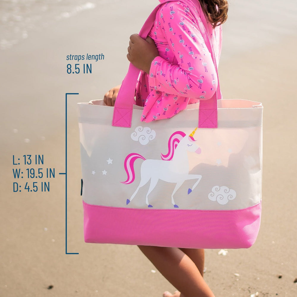 Magical Unicorns Beach Tote - The Glamorous Grub