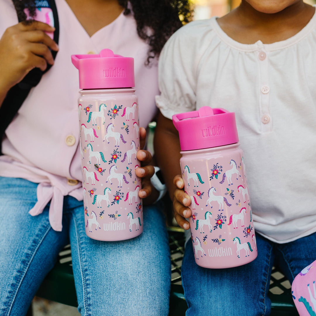 Magical Unicorns Steel Water Bottle - The Glamorous Grub