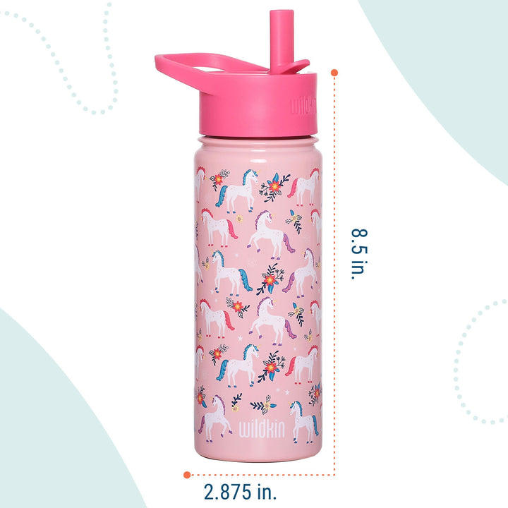 Magical Unicorns Steel Water Bottle - The Glamorous Grub