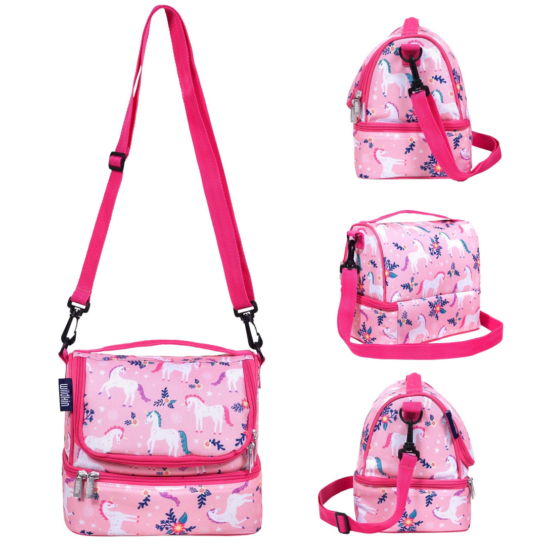 Magical Unicorns Two Compartment Lunch Bag - The Glamorous Grub