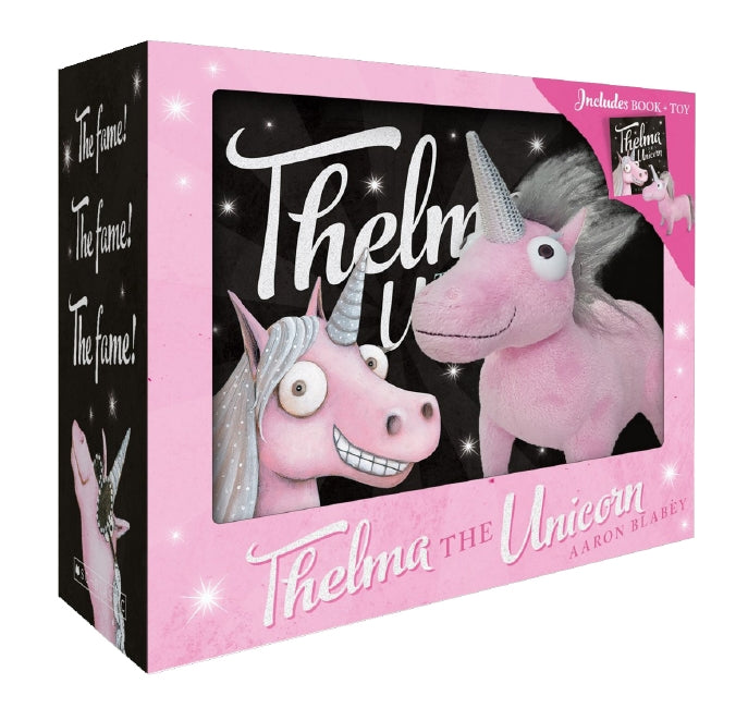 Thelma The Unicorn BOX SET with Plush Toy