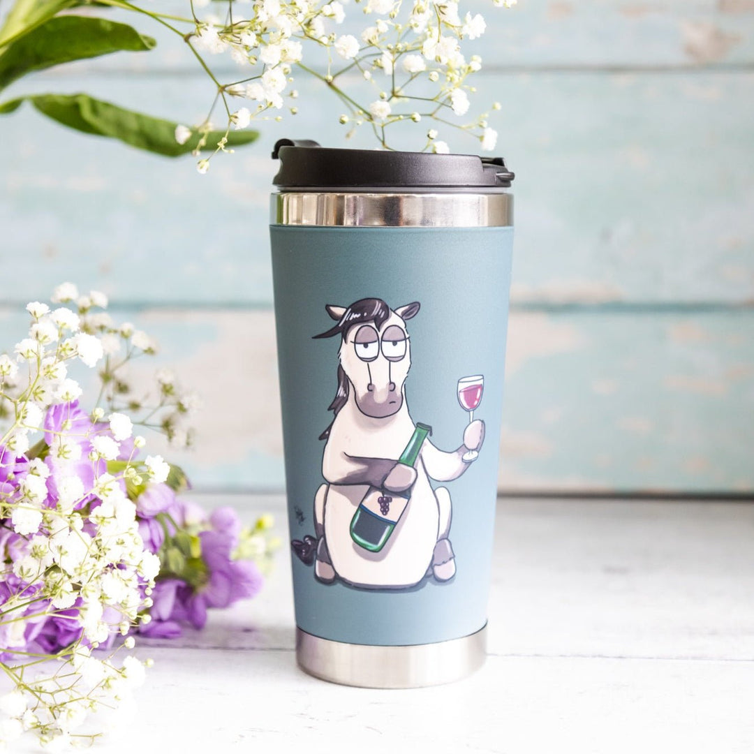 Pass Me The Wine Travel Mug - The Glamorous Grub
