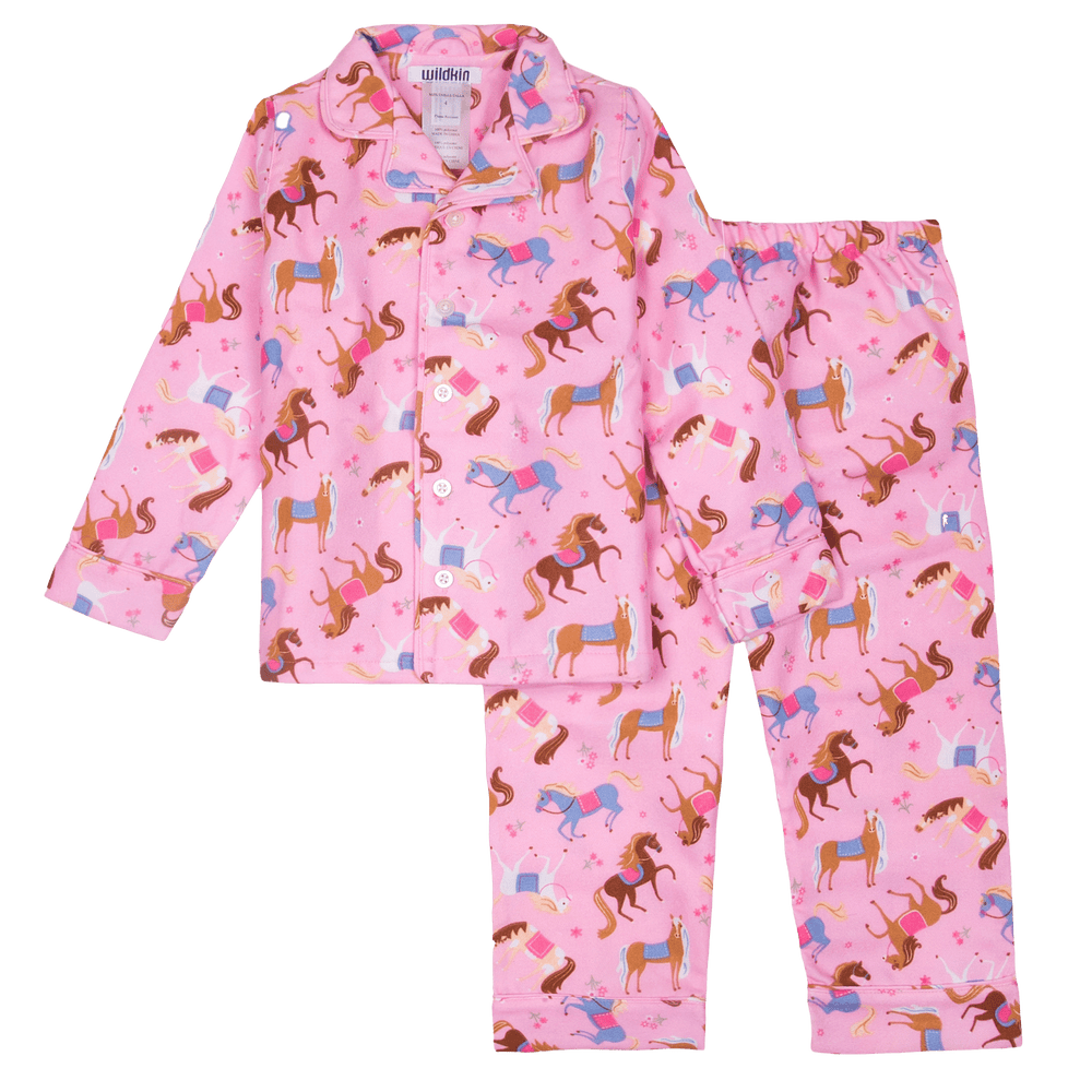 Pink Horse Pajamas - The Glamorous Grub