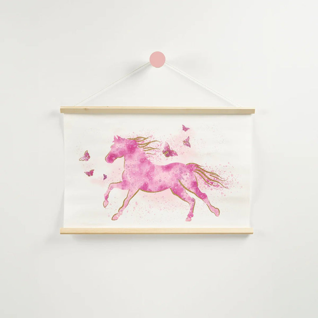 Pink Pony Wall Hanging - The Glamorous Grub