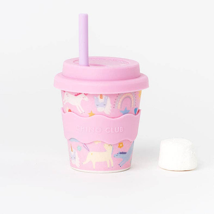 Pink Unicorn Babychino Keep Cup 4oz - The Glamorous Grub