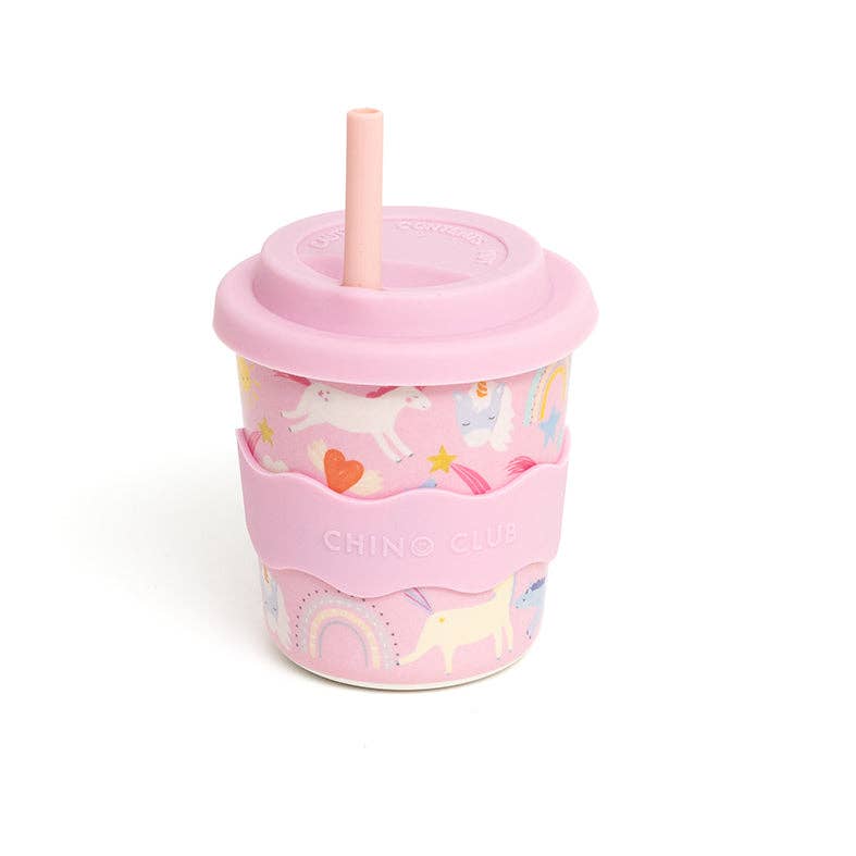 Pink Unicorn Kids Keep Cup 8oz - The Glamorous Grub