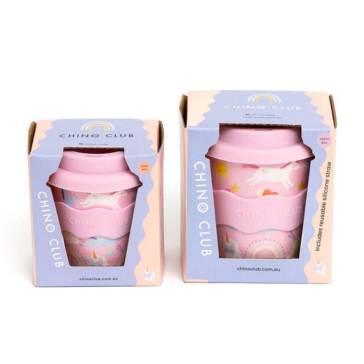 Pink Unicorn Kids Keep Cup 8oz - The Glamorous Grub