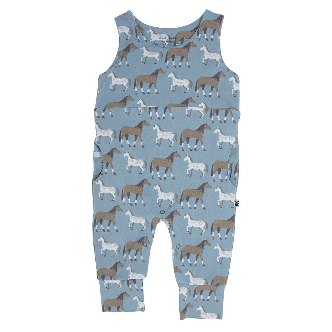 "Ponies Please" Baby & Toddler Overalls - The Glamorous Grub