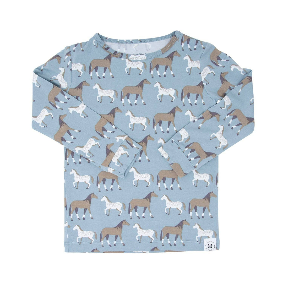 "Ponies Please" BIG Kid Pajamas - The Glamorous Grub