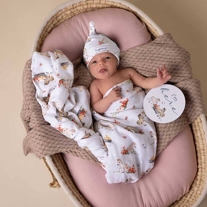 Pony Pals Organic Knotted Beanie - The Glamorous Grub