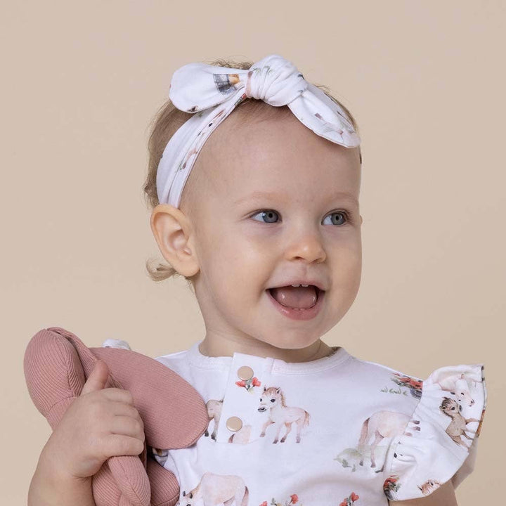 Pony Pals Organic Topknot - The Glamorous Grub