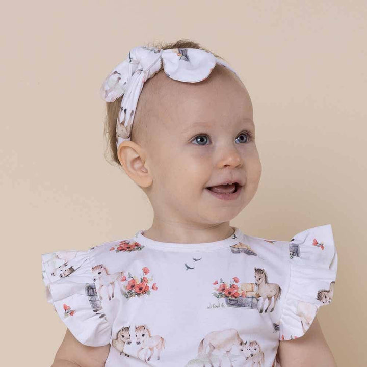 Pony Pals Organic Topknot - The Glamorous Grub