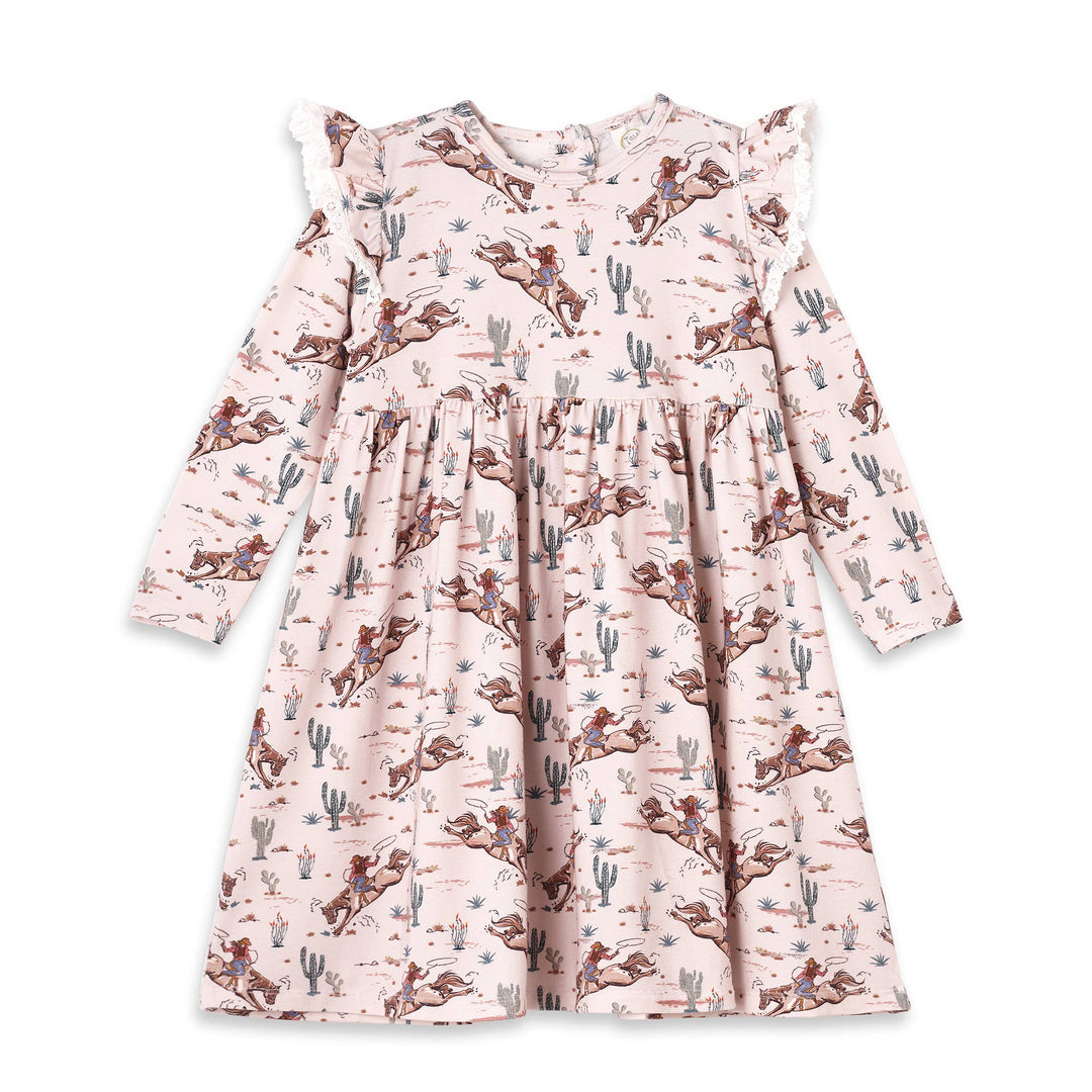Prairie Princess Girl's Western Bamboo Dress - The Glamorous Grub
