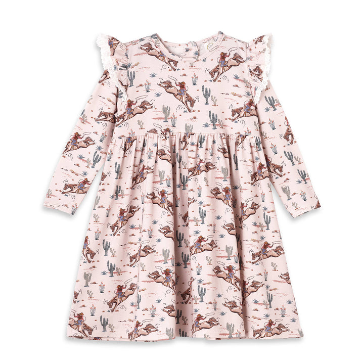 Prairie Princess Girl's Western Bamboo Dress - The Glamorous Grub