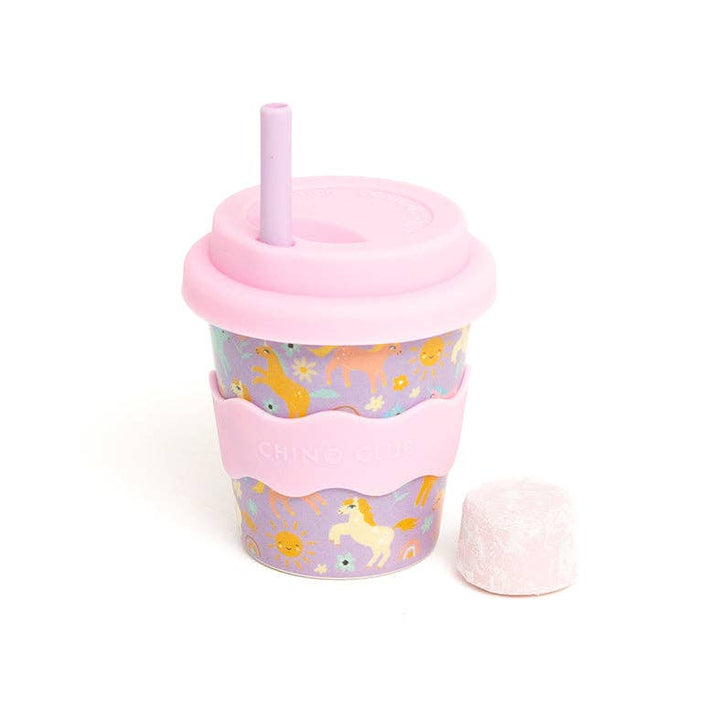 Purple Unicorn Babychino Keep Cup 4oz - The Glamorous Grub