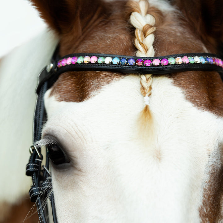 Rainbow bridle (convertible) (Lumi Pony) - The Glamorous Grub