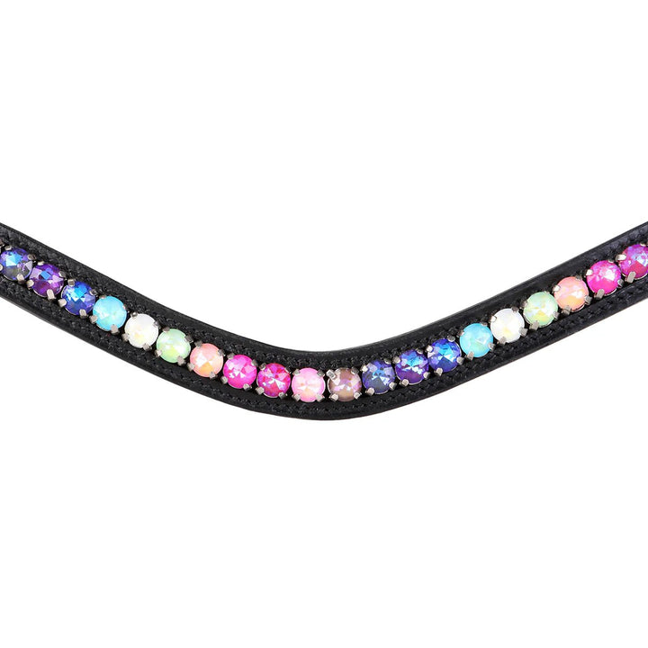 Rainbow Browband - Lumi Pony - The Glamorous Grub