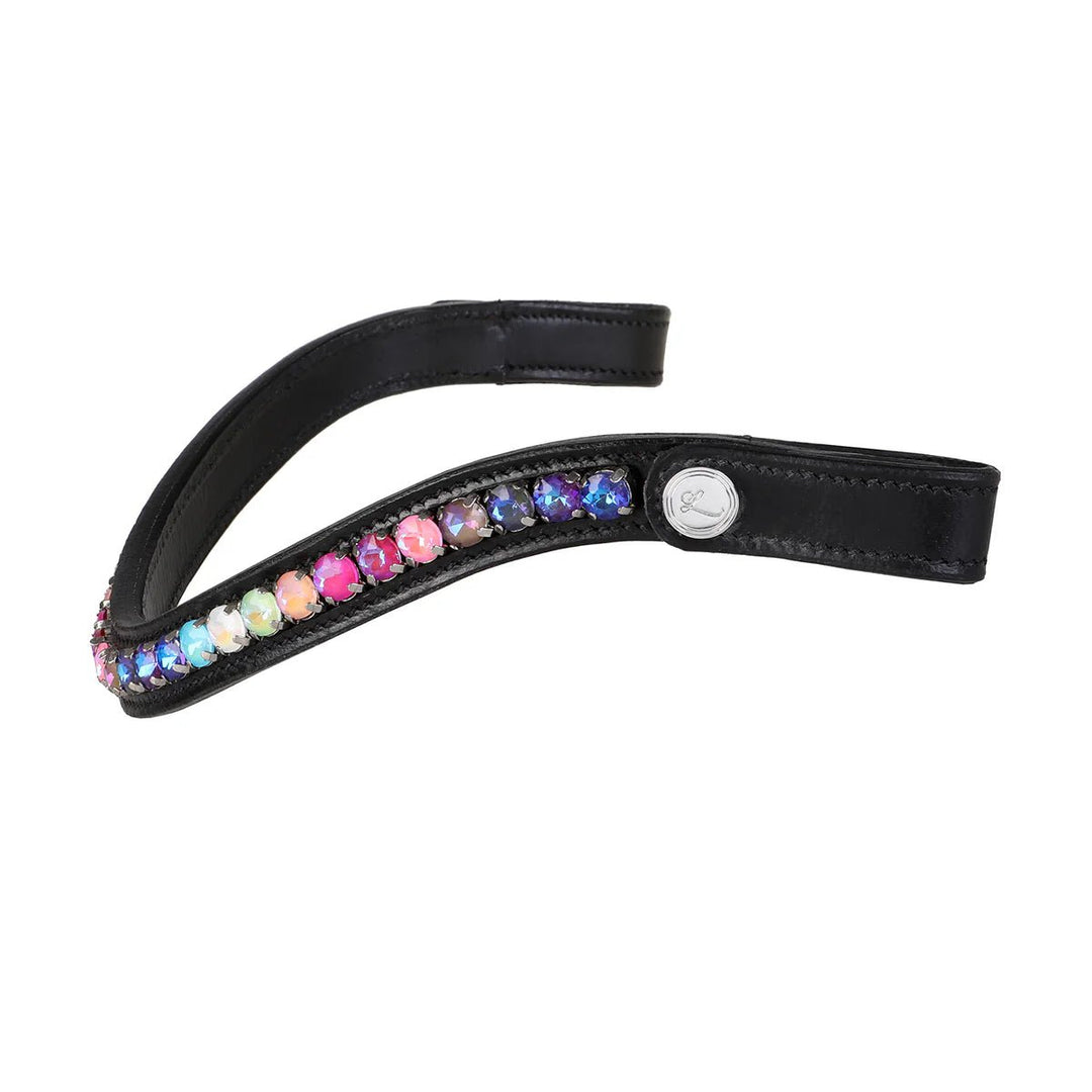 Rainbow Browband - Lumi Pony - The Glamorous Grub