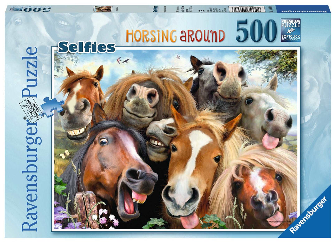 Ravensburger Horsing Around Puzzle - 500pc - The Glamorous Grub