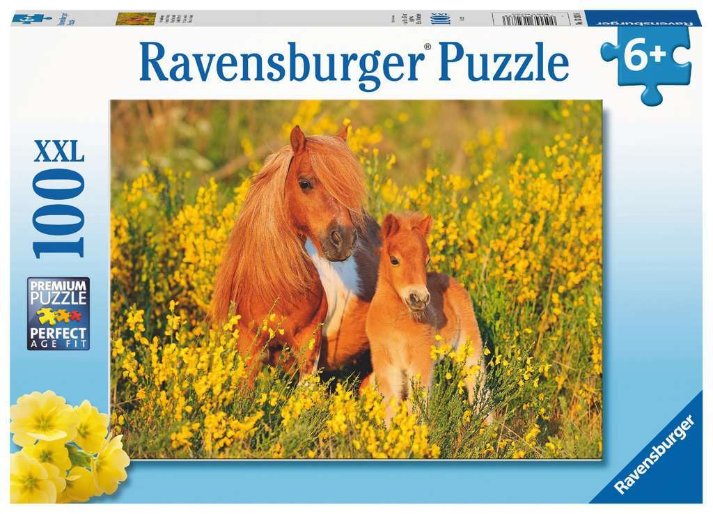 Ravensburger Shetland Ponies Puzzle - 100pc - The Glamorous Grub