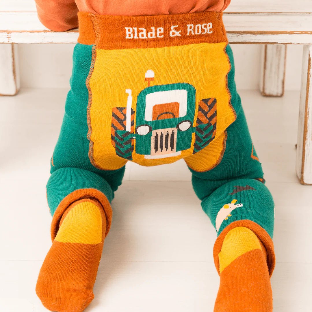 Rustic Farm Yard Leggings - The Glamorous Grub