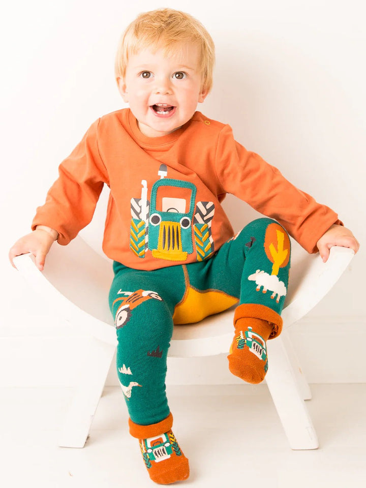 Rustic Farm Yard Long Sleeved Top - The Glamorous Grub