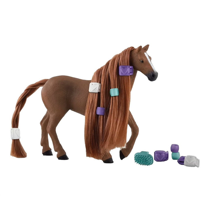 Schleich - Beauty Horse English Thoroughbread Mare - The Glamorous Grub