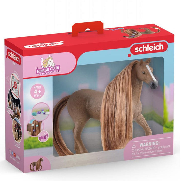Schleich - Beauty Horse English Thoroughbread Mare - The Glamorous Grub