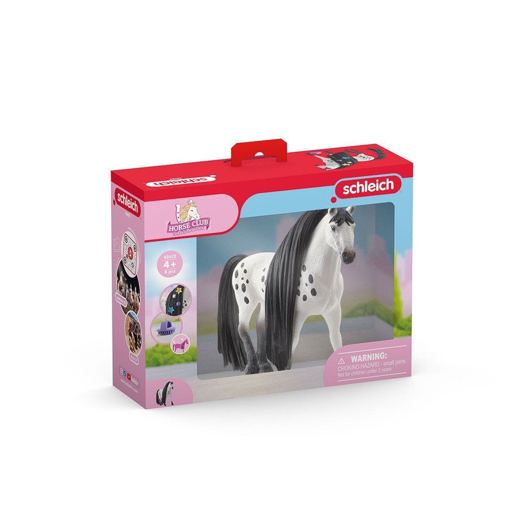 Schleich - Beauty Horse Knabstrupper Stallion - The Glamorous Grub