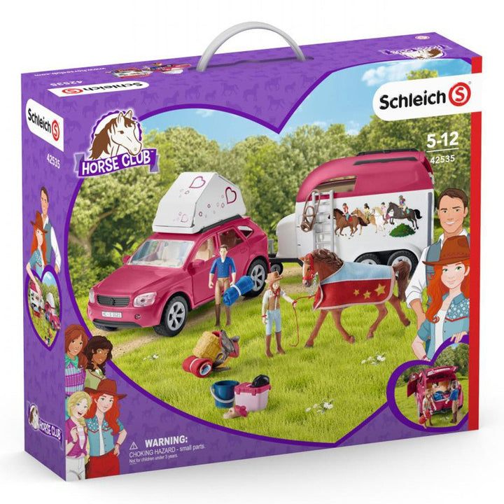 Schleich - Horse Adventures with Car And Trailer - The Glamorous Grub