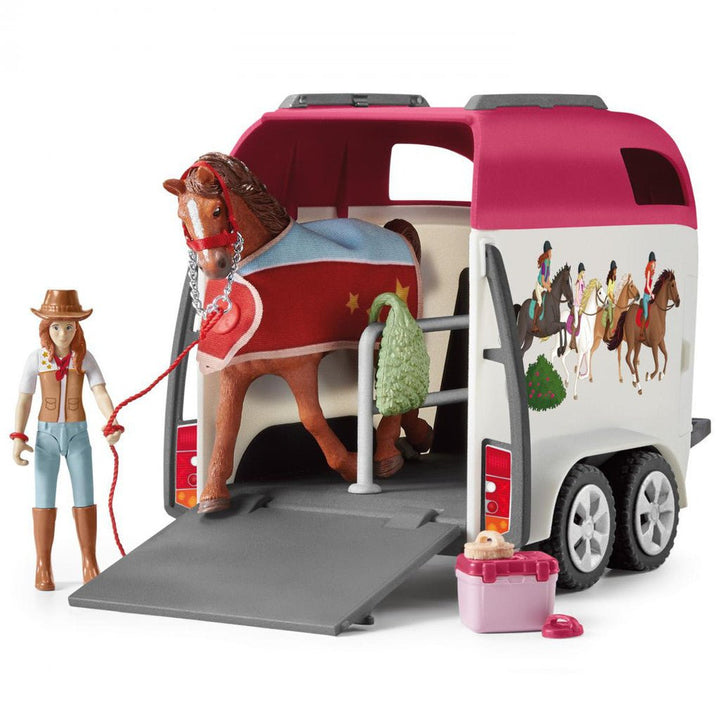 Schleich - Horse Adventures with Car And Trailer - The Glamorous Grub