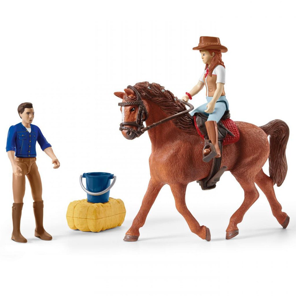 Schleich - Horse Adventures with Car And Trailer - The Glamorous Grub