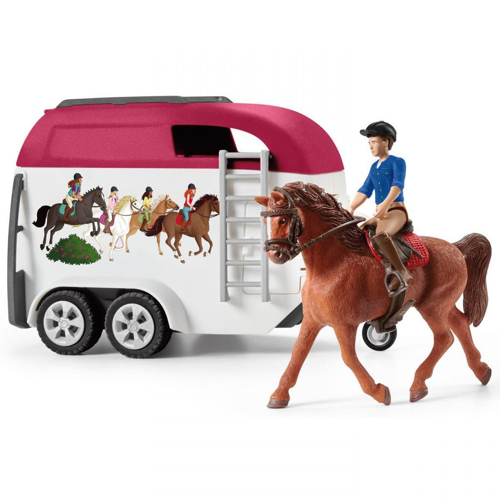 Schleich - Horse Adventures with Car And Trailer - The Glamorous Grub