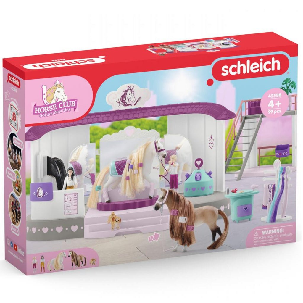 Schleich - Horse Beauty Salon - The Glamorous Grub