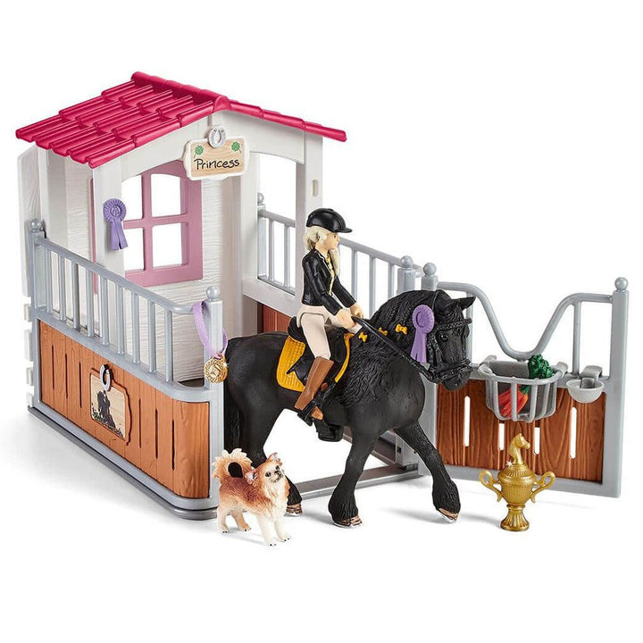 Schleich - Horse Box with Horse Club Tori & Princess - The Glamorous Grub