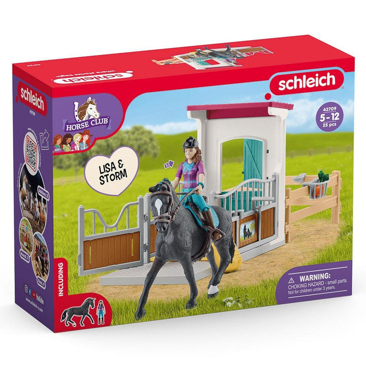 Schleich - Horse Box with Lisa and Storm - The Glamorous Grub