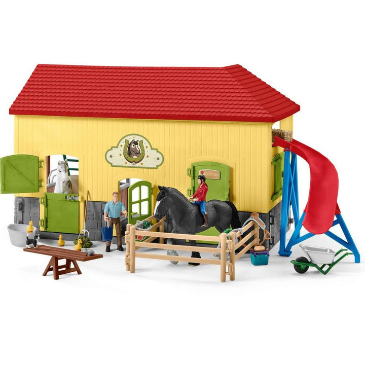 Schleich - Horse Stable - The Glamorous Grub