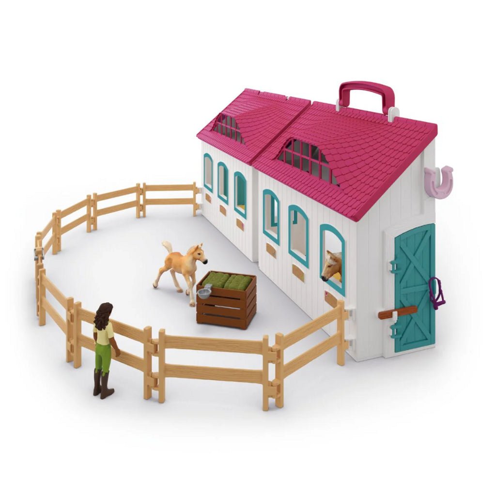 Schleich - Open Stable Little Horse Shoe - NEW - The Glamorous Grub