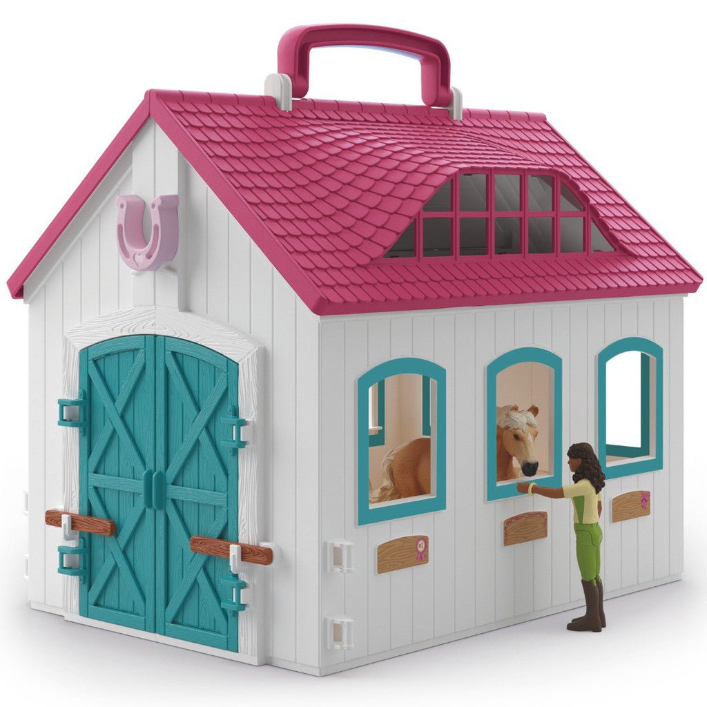 Schleich - Open Stable Little Horse Shoe - NEW - The Glamorous Grub